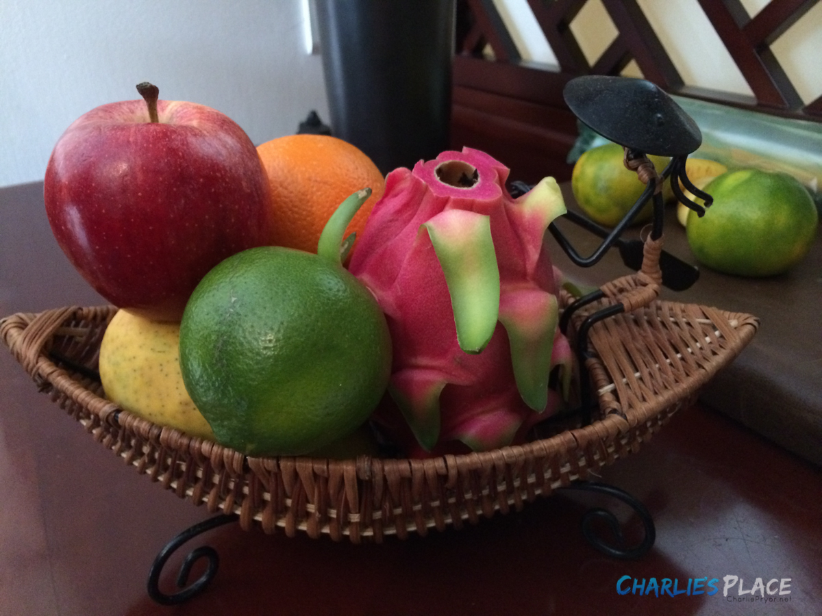 dragon fruit in basket